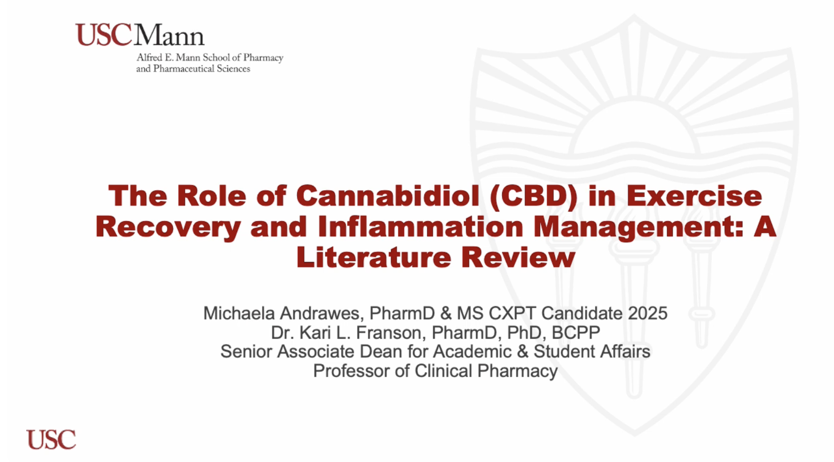 PCCC EDUCATION NIGHT: "Just Rub It On" - Using Cannabis Muscle Recovery